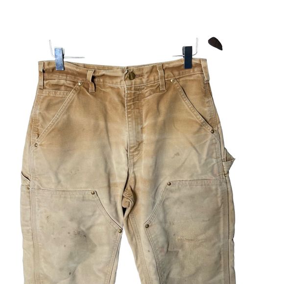 VTG Carhartt Double Knee USA Pants 30X30 - Picture 2 of 7